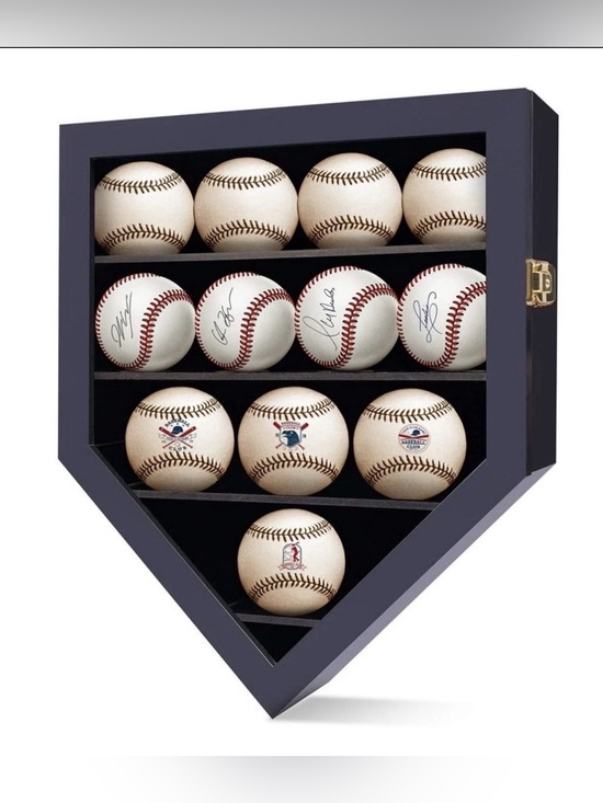 Other - flybold Small Baseball Display Case 12 Pack Wall Display Box